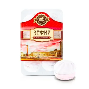 Зефир - Петербургский, бело-розовый, 420 г