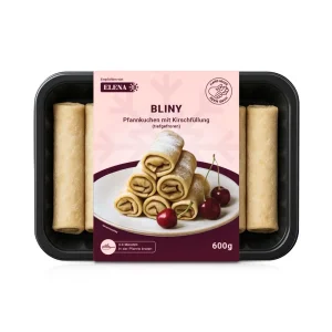 Bliny, Pfannkuchen mit Kirschfüllung, Elena, 600 g
