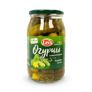 Огурцы маринованные, 6-9 см, Leis, 900 г