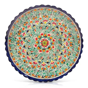 Ляган - КараКалам KR7, Риштан керамика, Ø 42 см