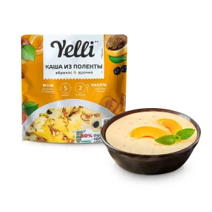 Maisgrützebrei - Yelli, mit Aprikosen und Aronia, Yarmarka, 60 g 
