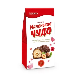 Schokokonfekt - Kleines Wunder, mit Haselnuss, Slavjanka, 118 g