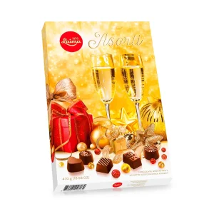 Pralinen Auslese - Sektgläser, Laima, 470 g