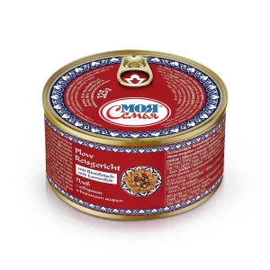 Reisgericht Plow, mit Rindfleisch und Lammfett, Moja Semja, 325 g