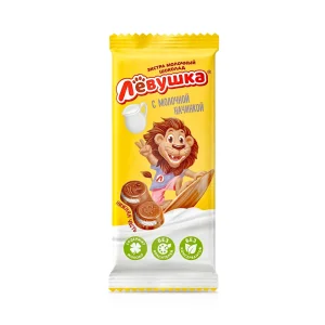 Milchschokolade  - Ljowuschka, mit Milchfüllung, Slavjanka, 85 g