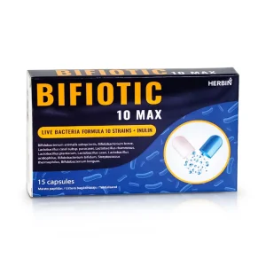  Bifiotic 10 MAX, 15 капсул