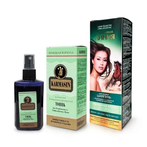 Haarpflegeset - vitaminisiert, für geschädigtes und geschwächtes Haar, Shampoo + Tonikum, Pharma Group