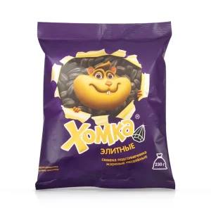 Семечки жареные - Хомка, несолёные, 230 г