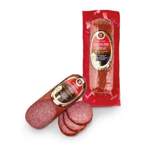 Колбаса сервелат - Таллинский, из свинины, полукопчёный, Riga Standard, 450 г