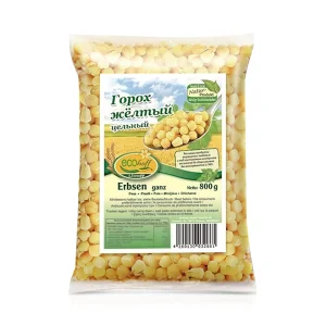 Горох, цельный, ECOhoff, 800 г