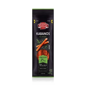 Колбаски свиные - Kabanos Классический, копчёные, 105 г