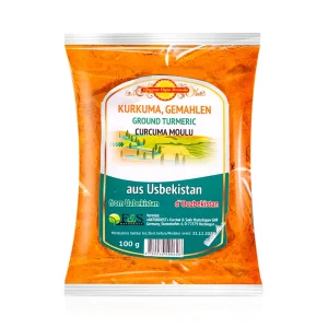Kurkuma, gemahlen, 100 g aus Usbekistan