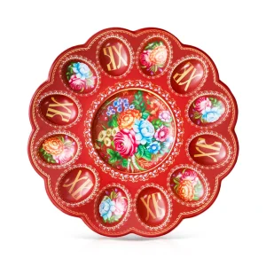 Osterständer für 12 Eier und 1 Kulitsch - Schostowo, Kunststoff, Ø 30 cm