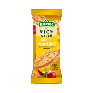 Reiswaffeln in Joghurtglasur mit Mangogeschmack, Kupiec, 60 g