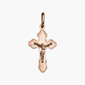 Kreuz, Rotgold 585°, 31 mm