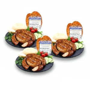 Bratwurst - Domaschnjaja sharenaja, mit Leber, Berger, 3 х 350 g