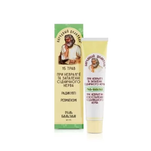 Gel-Balsam - 15 Kräuter, bei Neuralgie, Volksheiler, 40 g