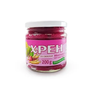 Tafelmeerrettich mit roter Beete, 200 g