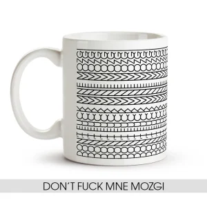 Tasse - Dont fuck mne mozgi, Keramik, 330 ml