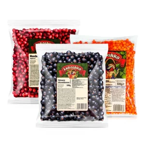 Набор ягод, Lukoshko, 3 x 500 г