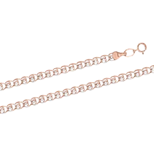 Damenarmband, Rot- / Gold 585°, Länge 19 cm