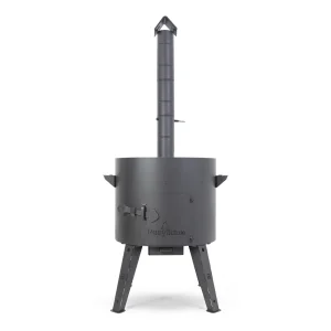 Feuerofen - KazanoFF mit abnehmbarem Ofenrohr, für Kasan 16 Liter, Ø 44 cm