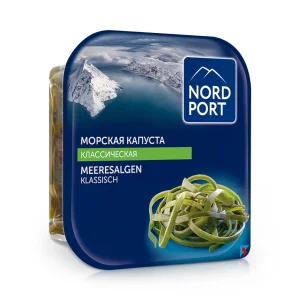 Салат из морской капусты, классический, 	Nord Port, 200 г