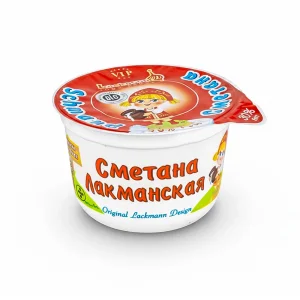 Сметана - Лакманская, 30% жирности, Lackmann, 200 г