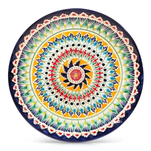 Ляган - Мехроб J1, Риштан керамика, ручная работа, Ø 42 см