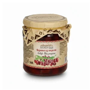 Варенье из кизила, с косточками, 560 г