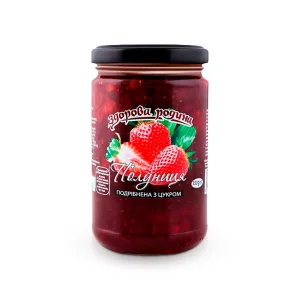 Клубника протёртая с сахаром, 350г