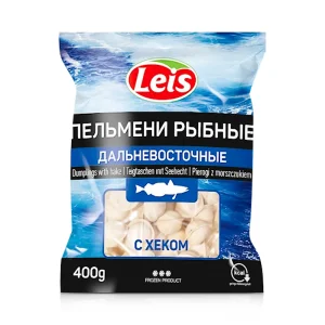  Pelmeni, Teigtaschen - mit Seehecht, Leis, 400 g