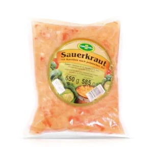 Sauerkraut mit Karotten, 650 g 