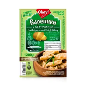 Wareniki, Teigtaschen, mit Kartoffeln, Okay, 1200 g