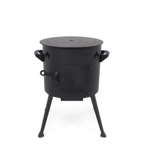 Feuerofen Utschak Ø 36 cm, für Kasan 10 L, Ofenplatte