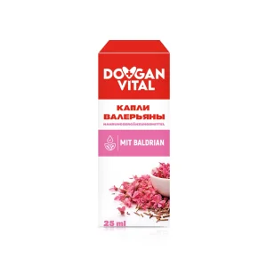 Baldriantropfen, Dovgan Vital, 25 ml