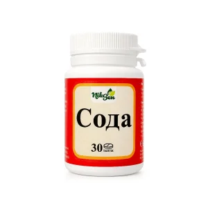 Trinkwasser tabletten Soda, NikSen, 30 Tabletten