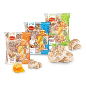 Süßgebäck-Set - Goldener Samowar, 3 x 400 g