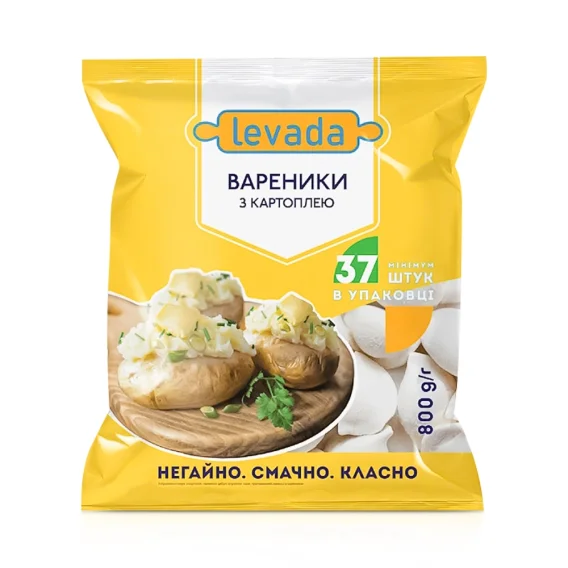 Вареники, с картошкой, Levada, 800 г