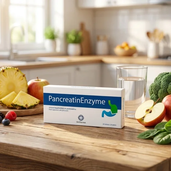 Pankreatin-Enzym, 20 Tabletten