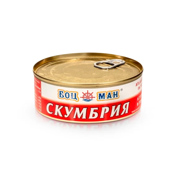 Скумбрия в томатном соусе, Bozman, 240 г
