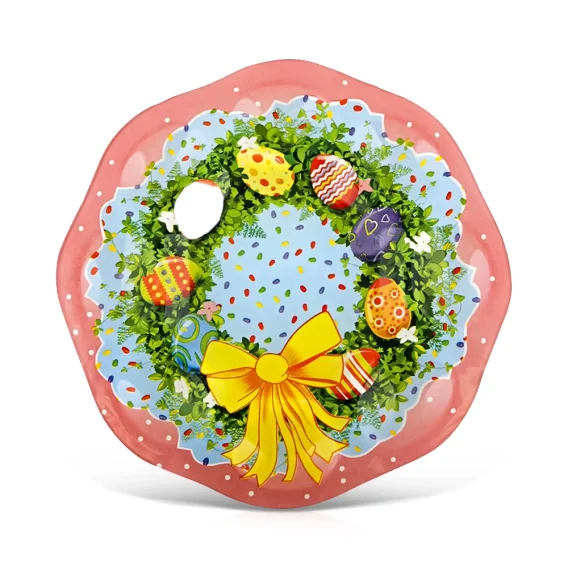 Oster-Eierhalter für 8 Eier - Ostern, Glas, Ø 21 cm