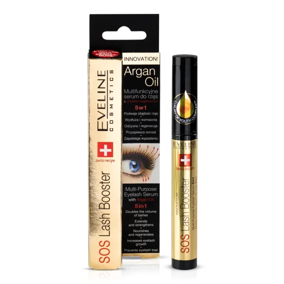 Serum für die Wimpern 5 in 1 - SOS Lash Booster, Eveline, 10 ml