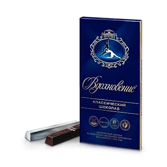 Шоколад тёмный - Вдохновение классическое, Бабаевский, 90 г