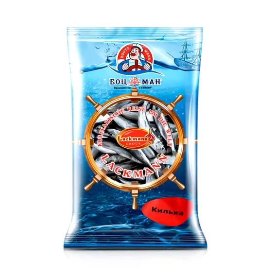 Sprotten mit Kopf, unausgenommen, Bozman, 900 g