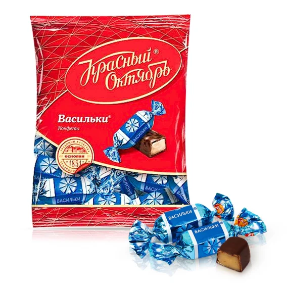 Конфеты шоколадные - Васильки, 250 г