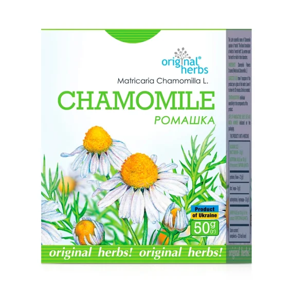 Kräutertee - Kamille, Original Herbs, 50 g