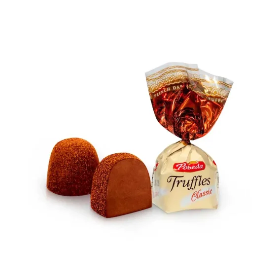 Конфеты шоколадные - Трюфели, с какао, 300 г