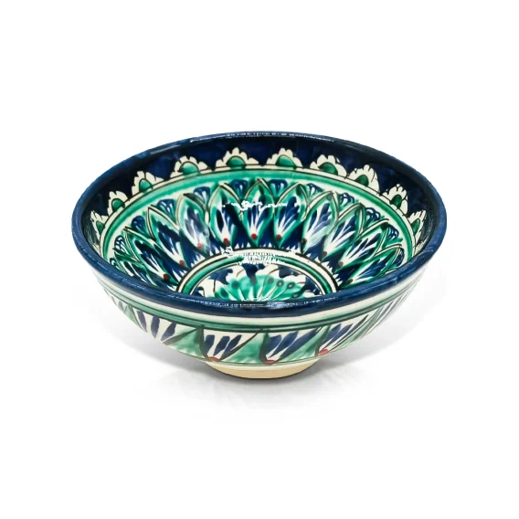 Schale Kosa Mechtob П4 - Risсhtan Keramik, 500 ml, Ø 15 cm