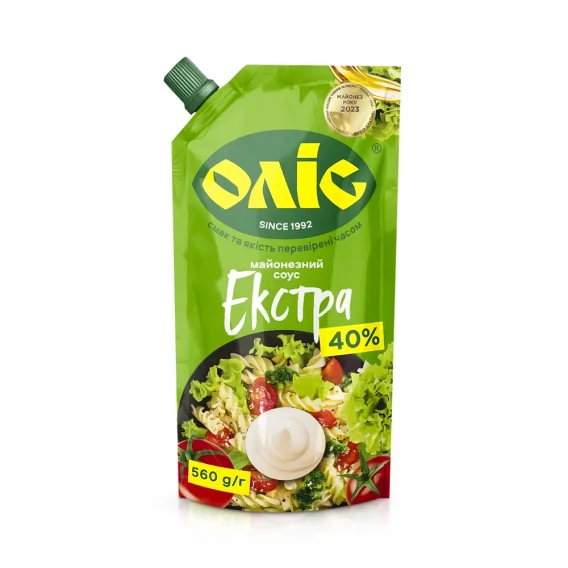 Mayonnaise - Extra, 40 % Fett, Olis, 560 g